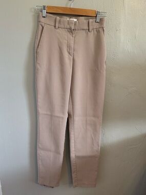 H&M khaki straight leg pants